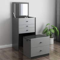 Dressing table Nordic simple small unit multi functional flip dressing table bedroom furniture