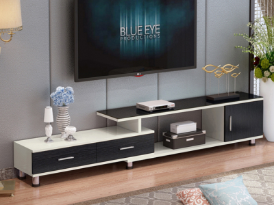 TV cabinet TV cabinet tea table combination suit living room toughened glass TV cabinet