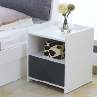 Bedside table Nordic modern simple and economical assembled storage cabinet bedroom mini small flat