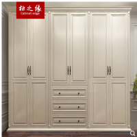 Hubei Wuhan whole house wardrobe custom furniture custom Bunny log paint cloakroom luxury European f
